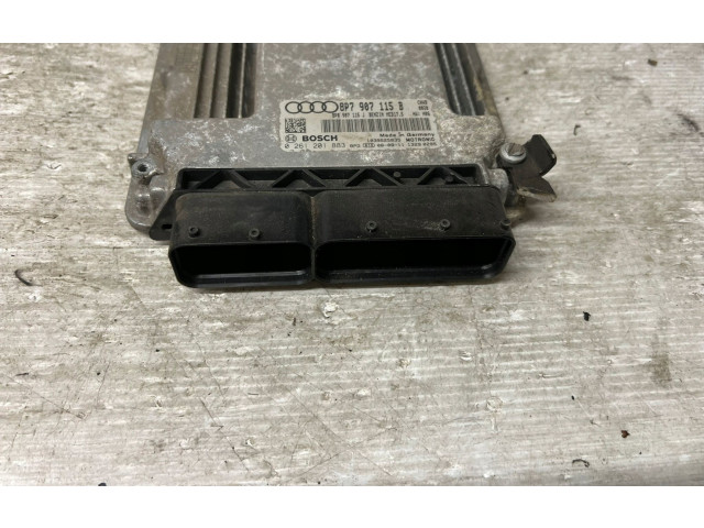 Блок управления двигателя 8P0907115, 8P0907115 Audi A3 S3 8P
