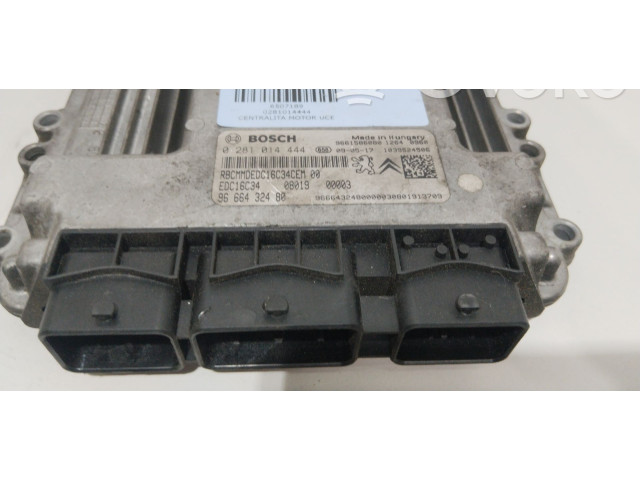 Блок управления двигателя 0281014444   Citroen Nemo