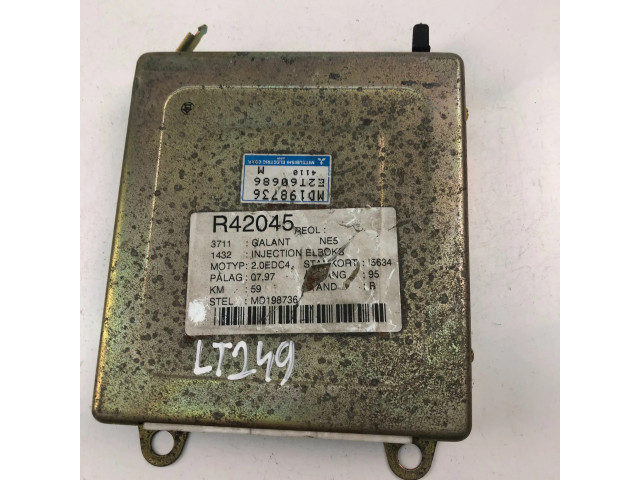 Блок управления двигателем Блок управления MD198736 Mitsubishi Galant