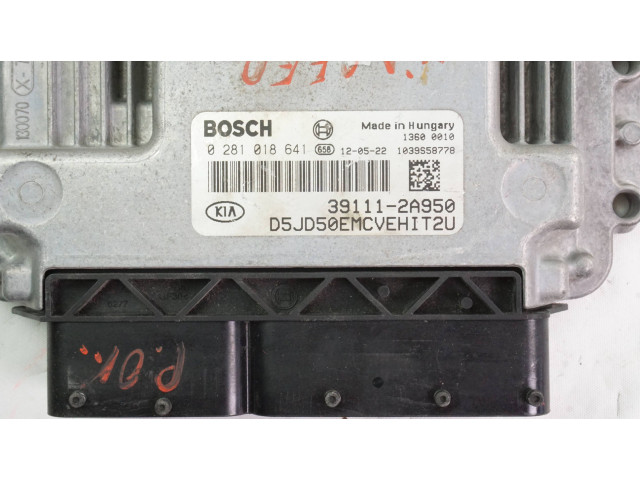 Блок управления двигателя 391112A950, 0281018641   KIA Ceed