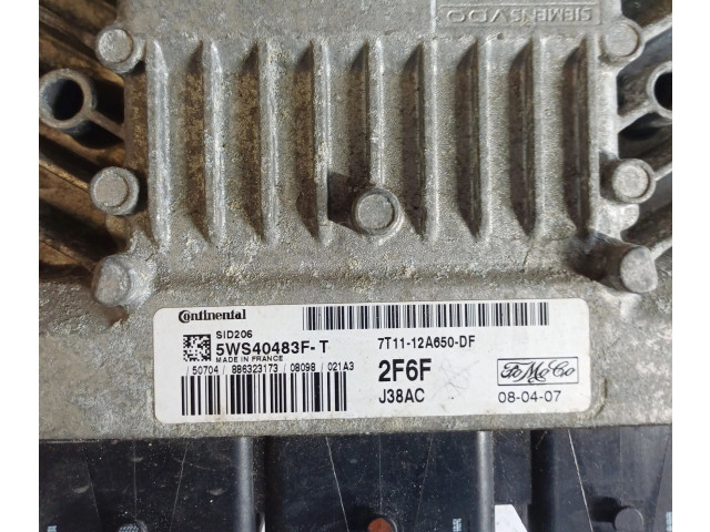 Блок управления двигателя 7T1112A650DF, 5WS40483FT Ford Transit - Tourneo Connect