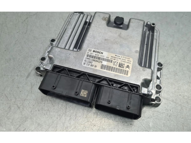 Блок управления двигателя 9851888980, 0281039555 Peugeot Partner III