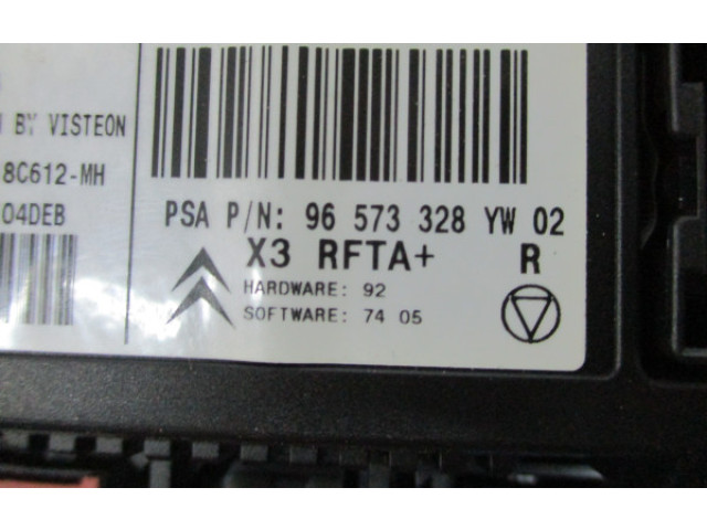 Блок управления климат-контролем 96573328 Citroen C5