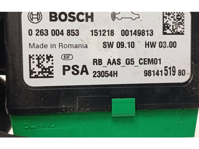 Sonstige Steuergeräte / Module 9814151980, 0263004853 Citroen C4 Cactus