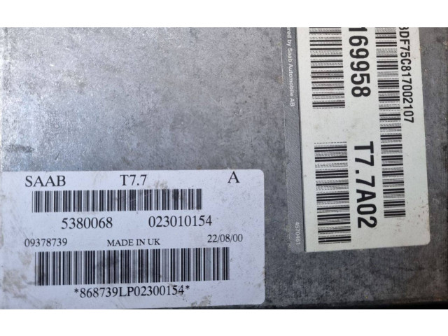 Řídící jednotka 5380068, 5169958 Saab 9-3 Ver1 2001