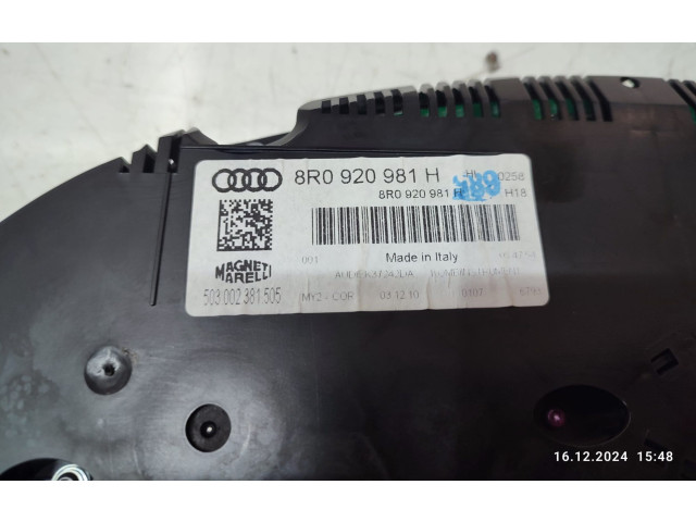 Панель приборов 8R0920930B, IMPRK1400253 Audi Q5 SQ5