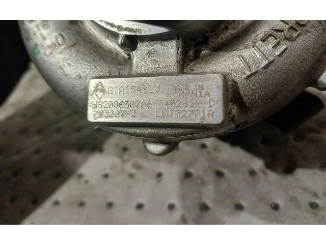 Turbodmychadlo Турбина GTA1549LV, H8200638766740282D Nissan Qashqai M9R