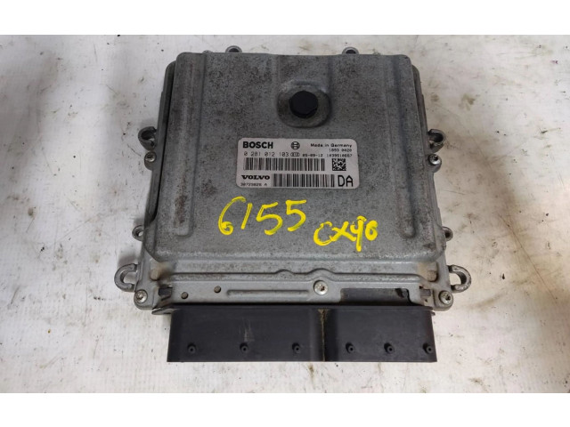 Блок управления двигателем Блок управления 0281012103 Volvo XC90