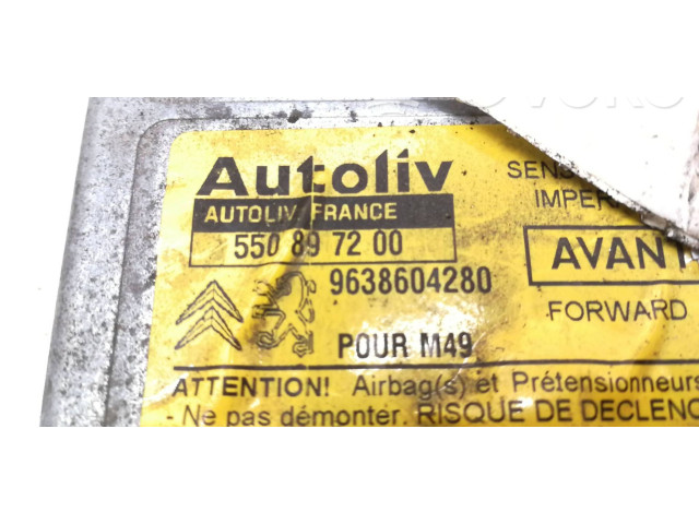 Блок подушек безопасности 9638604280, 550897200 Citroen Berlingo