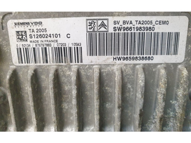 Блок управления коробкой передач Citroen C4 I Picasso