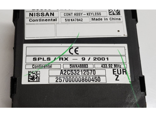 Блок управления 28595JL30A, 28595JL30A   Infiniti FX