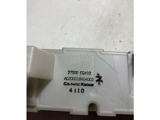Блок управления климат-контролем 27500EQ410, A0200018A04002 Nissan X-Trail T30