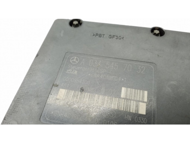 Jednotka ABS A0345457032, A0054311512 Mercedes-Benz C W203 2003