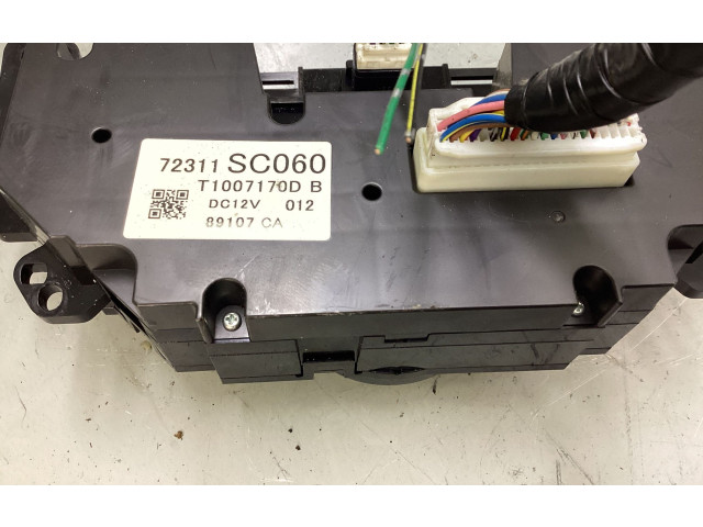 Блок управления климат-контролем 72311SC060, 89107CA   Subaru Forester SH