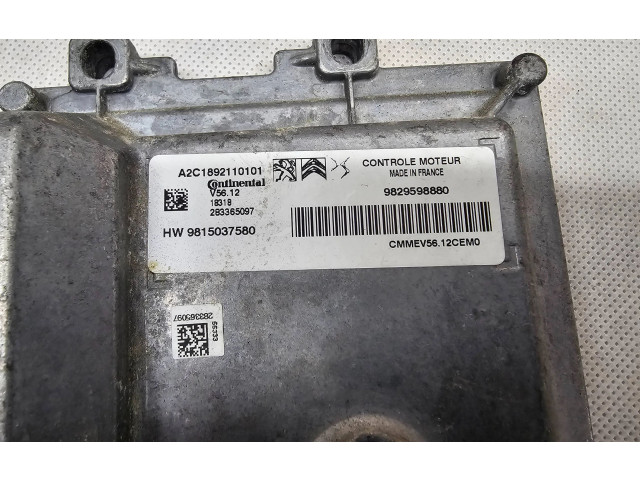 Дисплей 982847698000 Citroen C3 Aircross