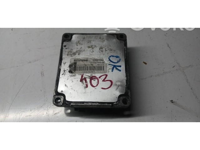 Блок управления двигателем Блок управления 12227249, 8973258946. Opel Meriva A
