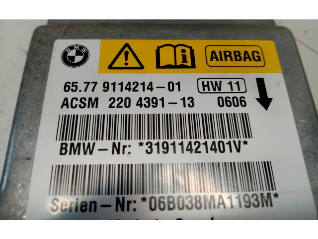 Блок подушек безопасности 65779114214, 65779172018   BMW 5 E60 E61