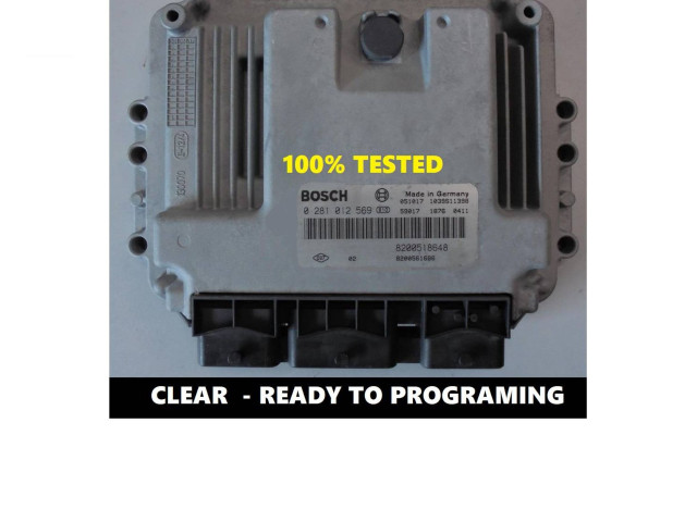 Řídící jednotka 8200518648, 0281012569 Suzuki Grand Vitara I 2005