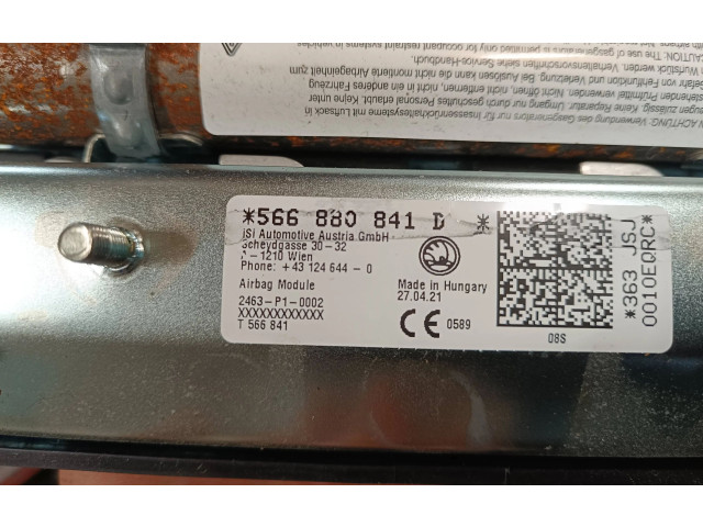 Подушка безопасности для колен 566880841D, 43124644 Skoda Kodiaq