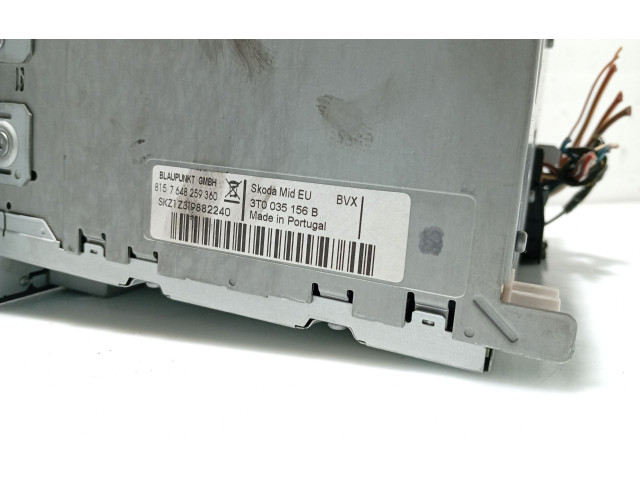 Блок управления HiFi audio 3T0035156B, 7648259360 Skoda Superb B6 (3T) для двигателя BMP