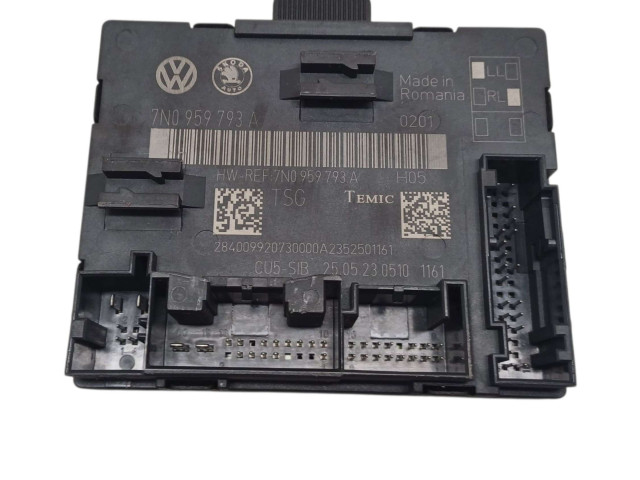 Блок комфорта 7N0959793A, 7N0959793A Skoda Yeti (5L)