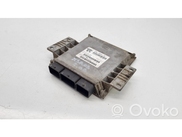 Блок управления двигателя 9644955480, 9645124880 Citroen Xsara