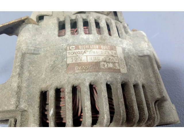 Генератор 27060-21020, 27060-21020 Toyota Yaris Verso