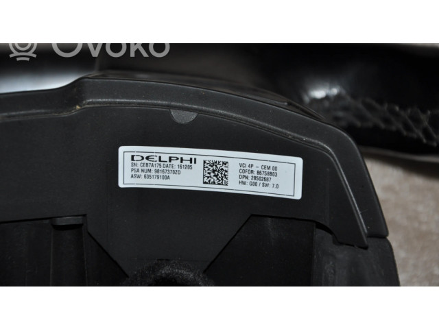 Руль Citroen C4 II Picasso  2013-2018 года 98167370ZD      