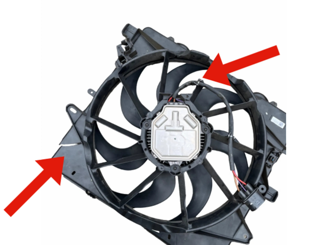 Вентилятор радиатора AA4227509772, F00HX0G096 Chevrolet Camaro 3.6