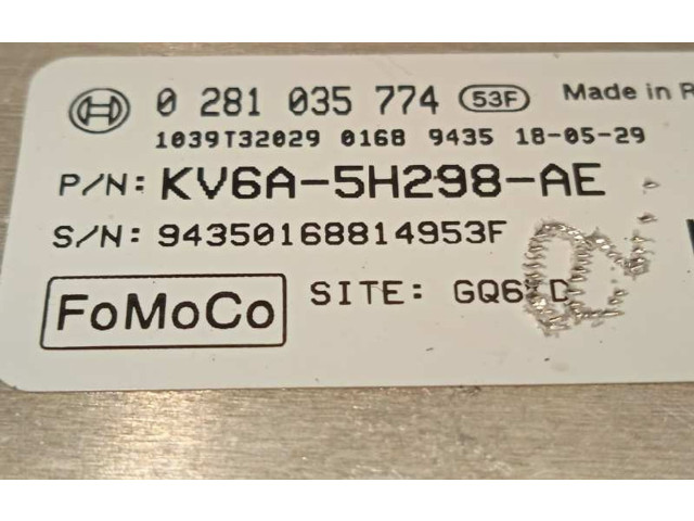Блок управления KV6A5H298AE, 0281A035774   Ford Tourneo