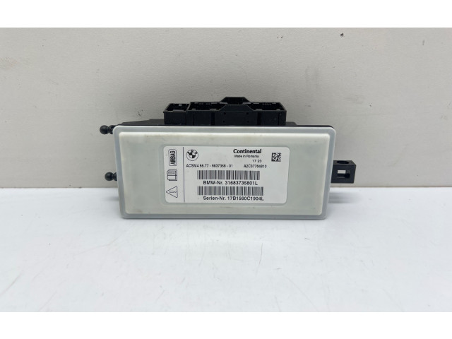 Блок подушек безопасности 6837358 BMW X3 F25