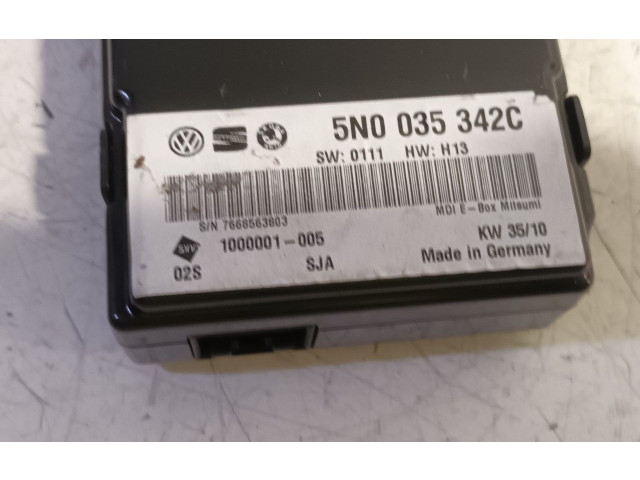 Блок управления двигателя 5N0035342C Skoda Fabia Mk2 (5J)