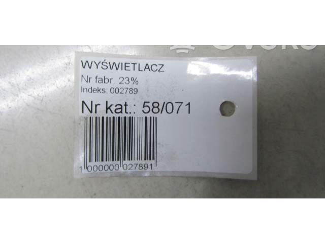 Дисплей Renault Trafic II (X83)