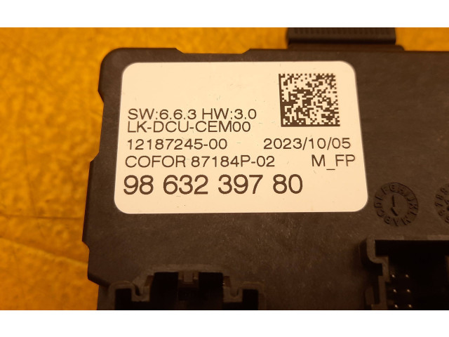 Блок управления 9863239780, 9863239780   Peugeot 5008 II