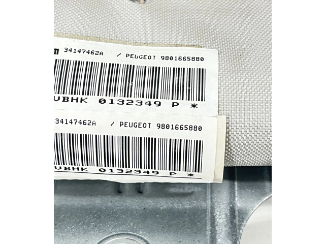 Подушка безопасности двери 9801665880   Peugeot 5008