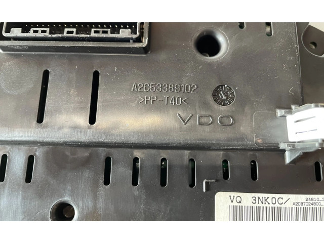 Přístrojová deska Nissan Leaf I (ZE0) 2013 A2C53389102, A2C53389102