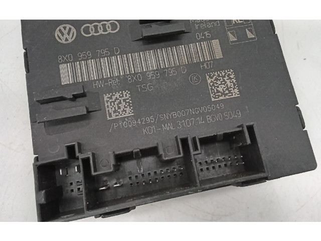 Блок управления 8X0959795D Audi A1