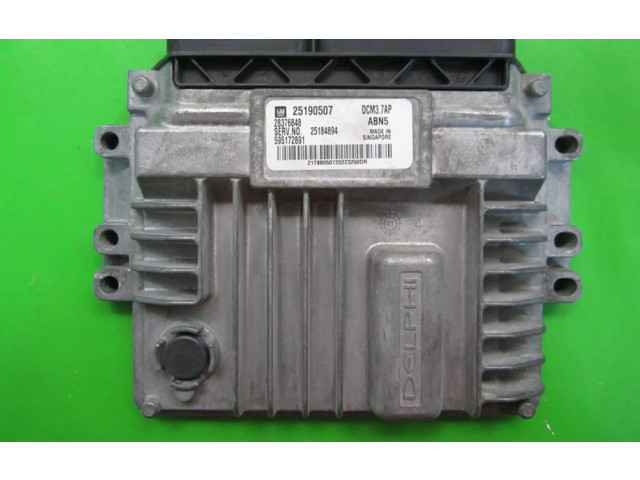 Řídící jednotka 25190507, 28376848   Opel Antara 2014