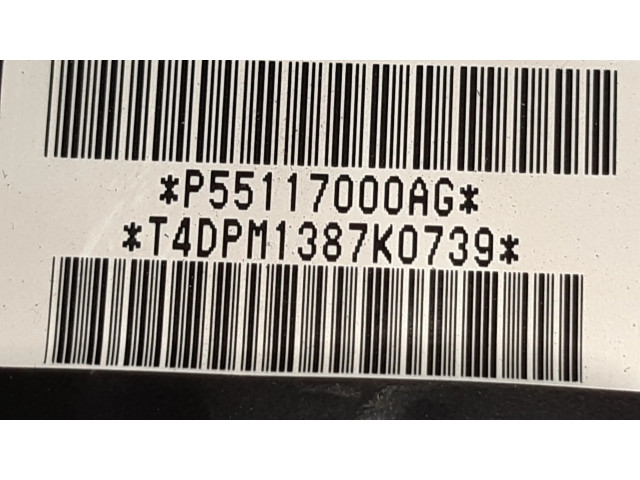 Подушка безопасности пассажира P55117000AG Jeep Grand Cherokee (WK)