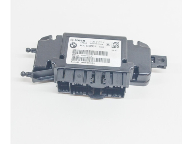 Блок управления климат-контролем 0285012514, 9348727   BMW 2 F22 F23