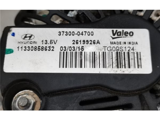 Генератор 3730004700, 2619926A Hyundai i10