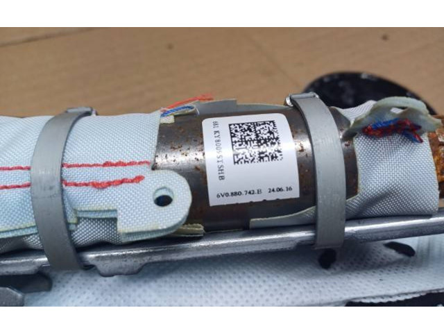 Боковая подушка безопасности 6V0880742E   Skoda Fabia Mk3 (NJ)