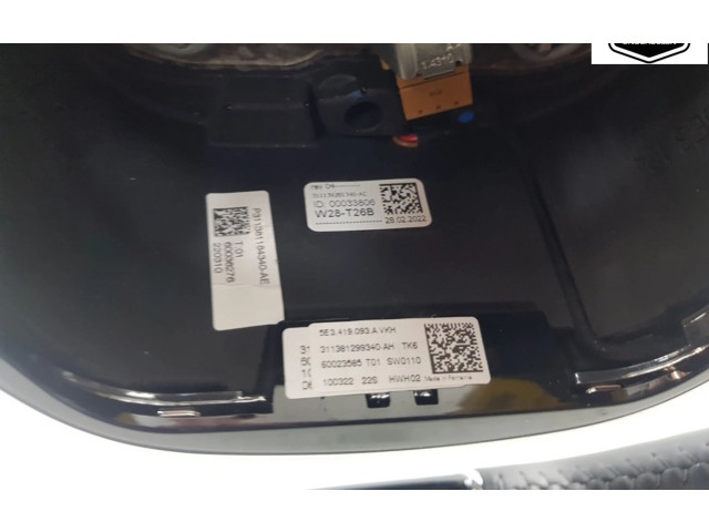 Руль Skoda Fabia Mk4 (6VA) 2021 - года 5E3419093A, 5E3419093A