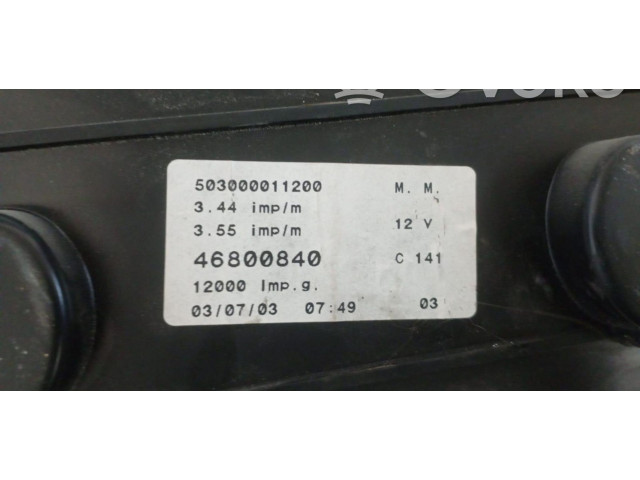 Přístrojová deska Lancia Lybra 2002 46800840, 46800840