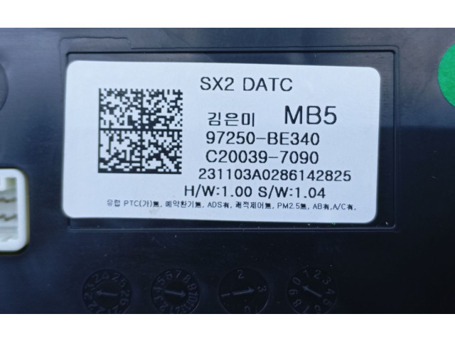 Píst 97250BE340, C200397090 Hyundai Kona I G3LE