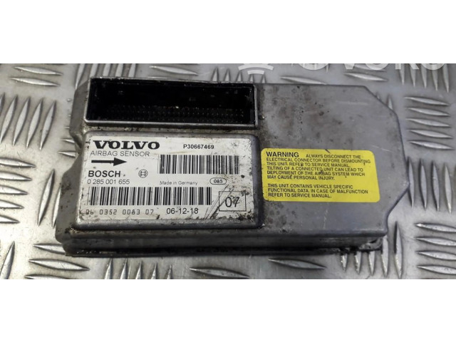 Блок подушек безопасности 0285001655, P30667469   Volvo S80