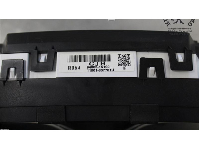 Панель приборов 94003-1K190, 94003-1K190 Hyundai ix20
