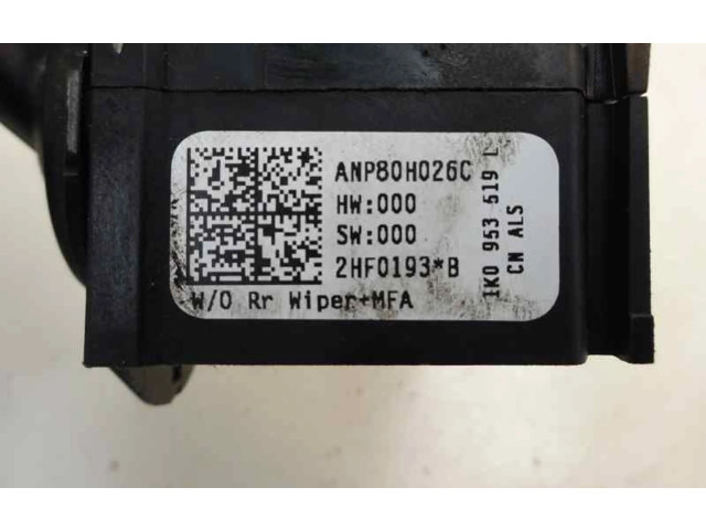 Ручка стеклоочистителей 1K0953519L   Volkswagen Caddy