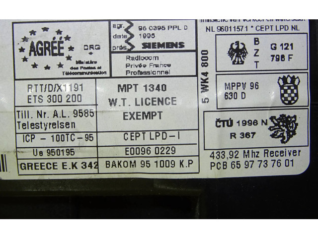 Блок комфорта S120042200A, 7M3962258AC   Seat Alhambra (Mk1)   