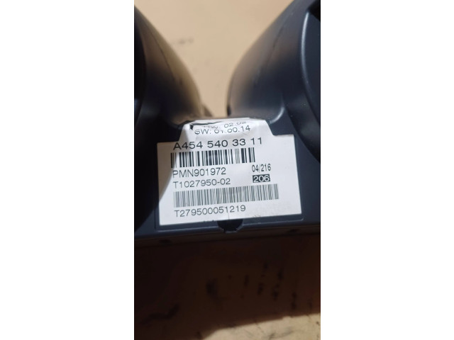 Блок управления двигателя A4545403311, T102795002 Smart ForFour I